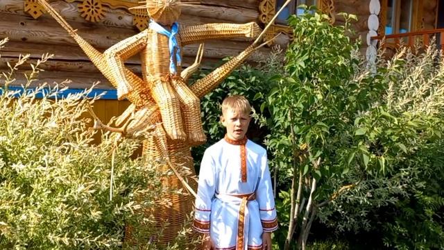 У Лукоморья дуб зеленый.  Исполняет юный чтец из кружка «Конфи» (Лаишевский р-н, с. Никольское, РТ)