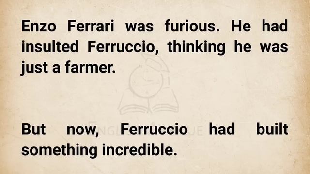 Lamborghini The Greatest Revenge Story in History   Learn English Through Story Level 2 🔥   ESL
