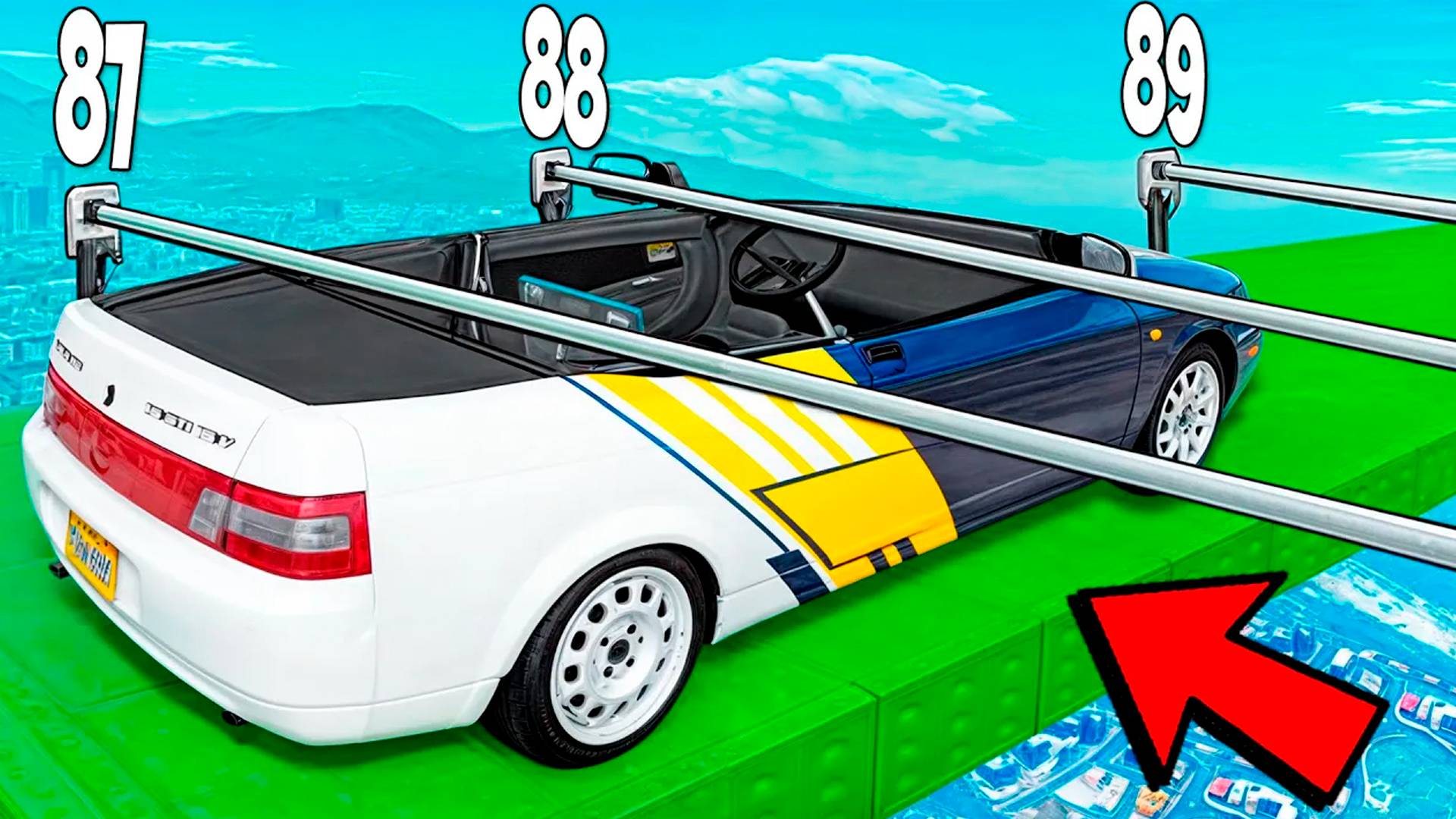 Как далеко проедет ЧИТ ТАЧКА ПРИОРА в ГТА 5 Моды? Узко низко в GTA 5! Обзор мода в GTA 5