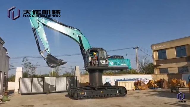 Гусеничные экскаваторы-перегружатели