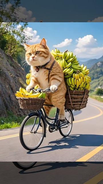 Жизнь нелегка, она беспомощна. Funny Cat