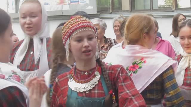 чувашская песня. анс. "янсас"