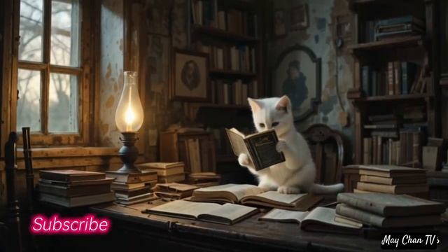 The Poor Kitten’s Journey to Become a Doctor #cat #babyanimad #baby #cute