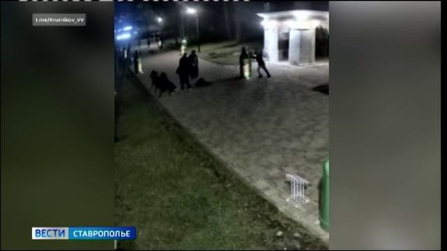 В Ессентуках подростки пытались сломать местную достопримечательность