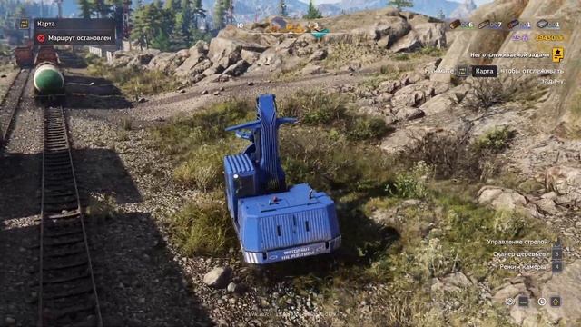 RoadCraft Прохождение 36 Карта Глубина Начало объёмной стройки дорог