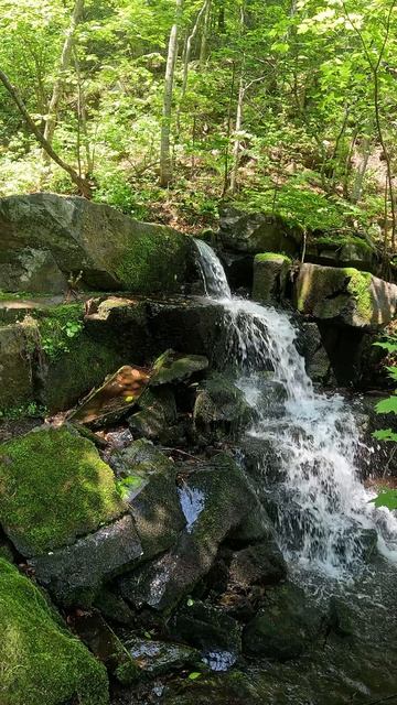 Небольшой водопад #приморскийкрай #travel #владивосток #природныепейзажи #nature #водопад #природа