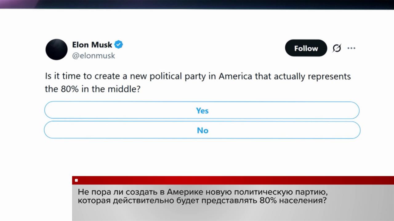 Илон Маск после ссоры с Дональдом Трампом грозится создать новое политическое движение в США