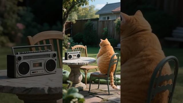 Яркая жизнь рыжего кота из нейросети