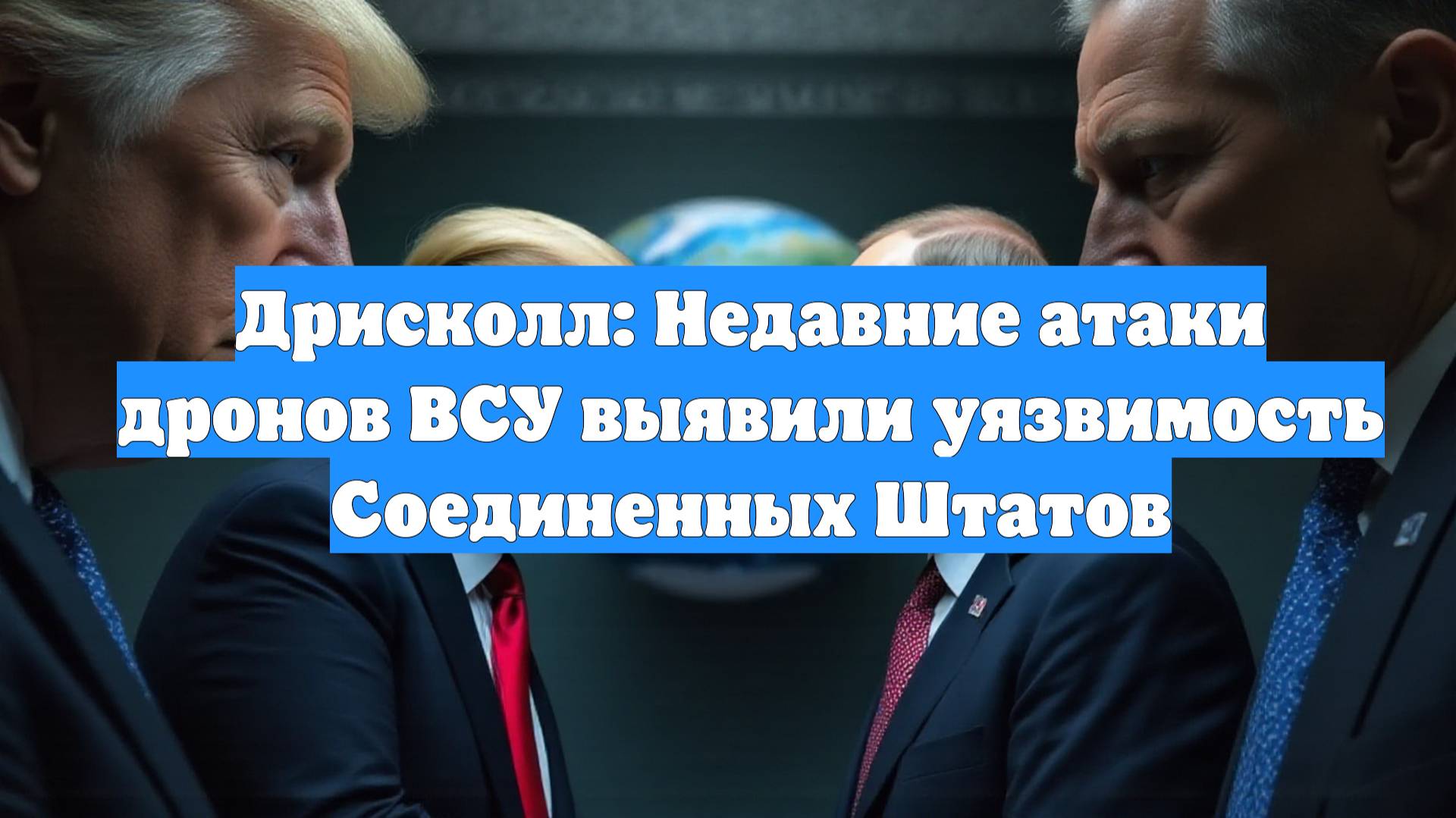 Дрисколл: Недавние атаки дронов ВСУ выявили уязвимость Соединенных Штатов