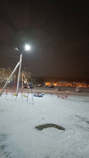 Метель в январе
