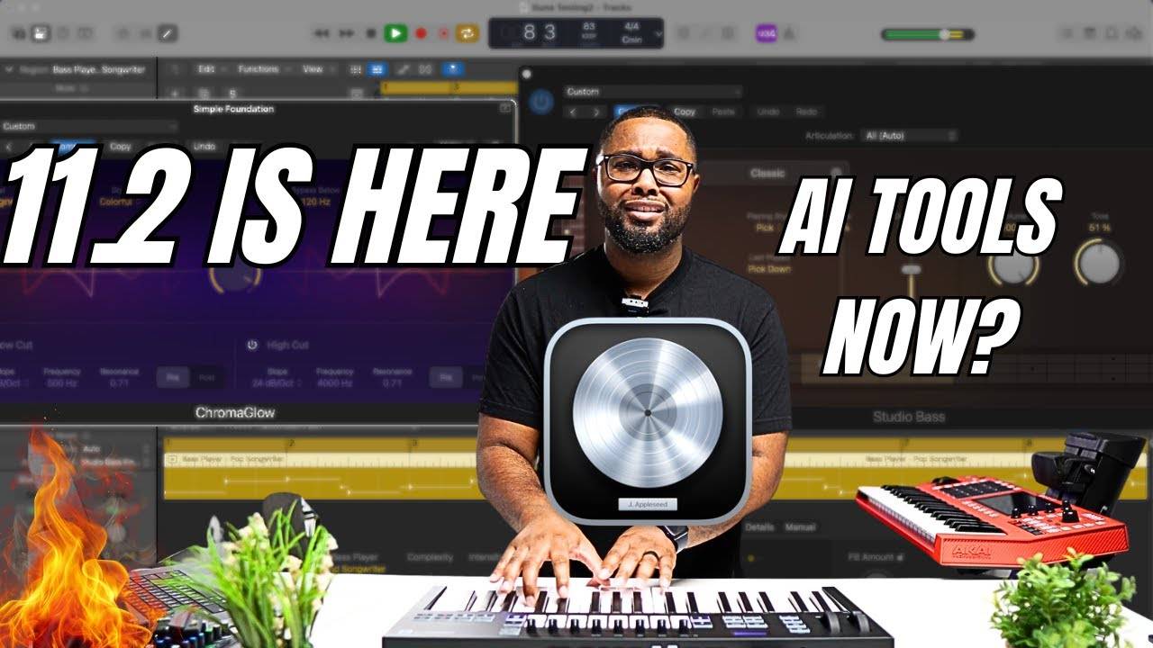 Logic Pro 11.2: AI Tools Now?