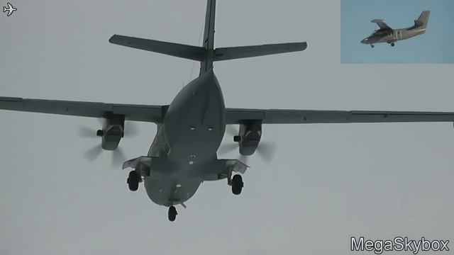 Лет Л-410УВП-Э20 OK-JDC Россия  - ВВС посадка на Чкаловский PiP
