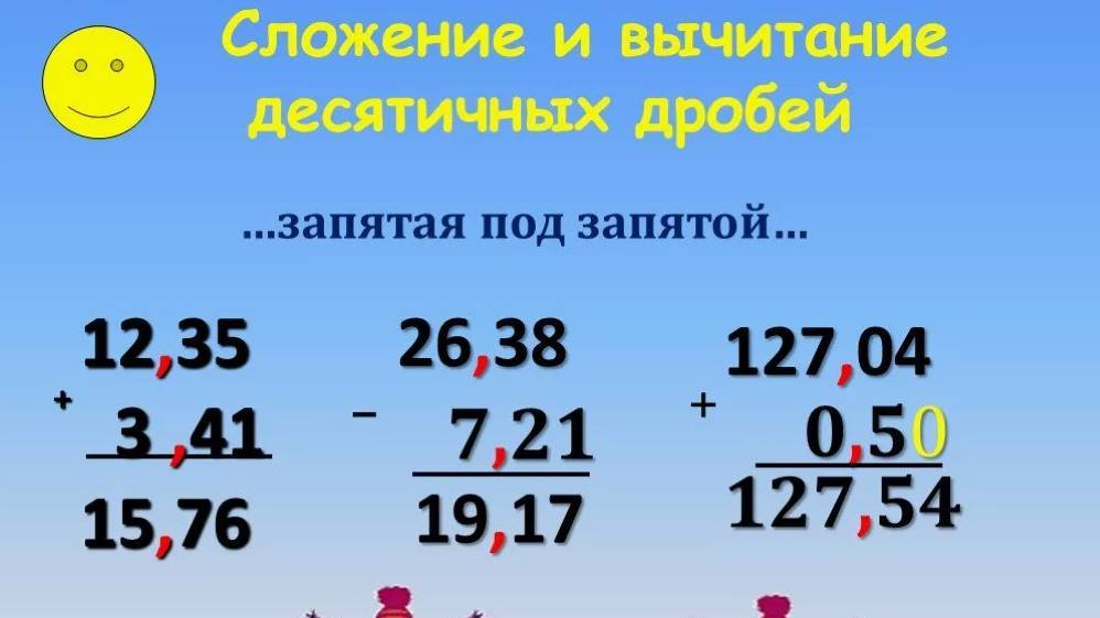 1 урок. ОГЭ. Математика.  6 задание. Числа и вычисления. Сложение и вычитание десятичных дробей