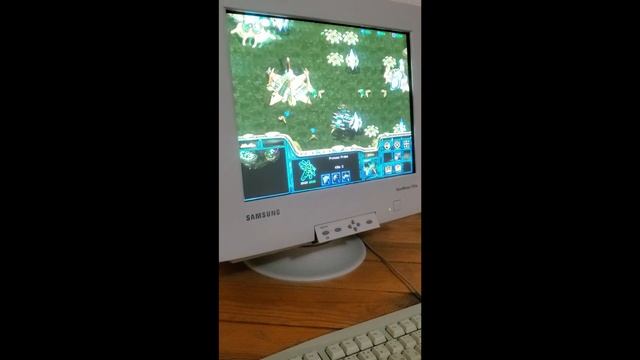 Star Craft original 1998 (звёздное ремесло), retro PC windows 98. Part 18.