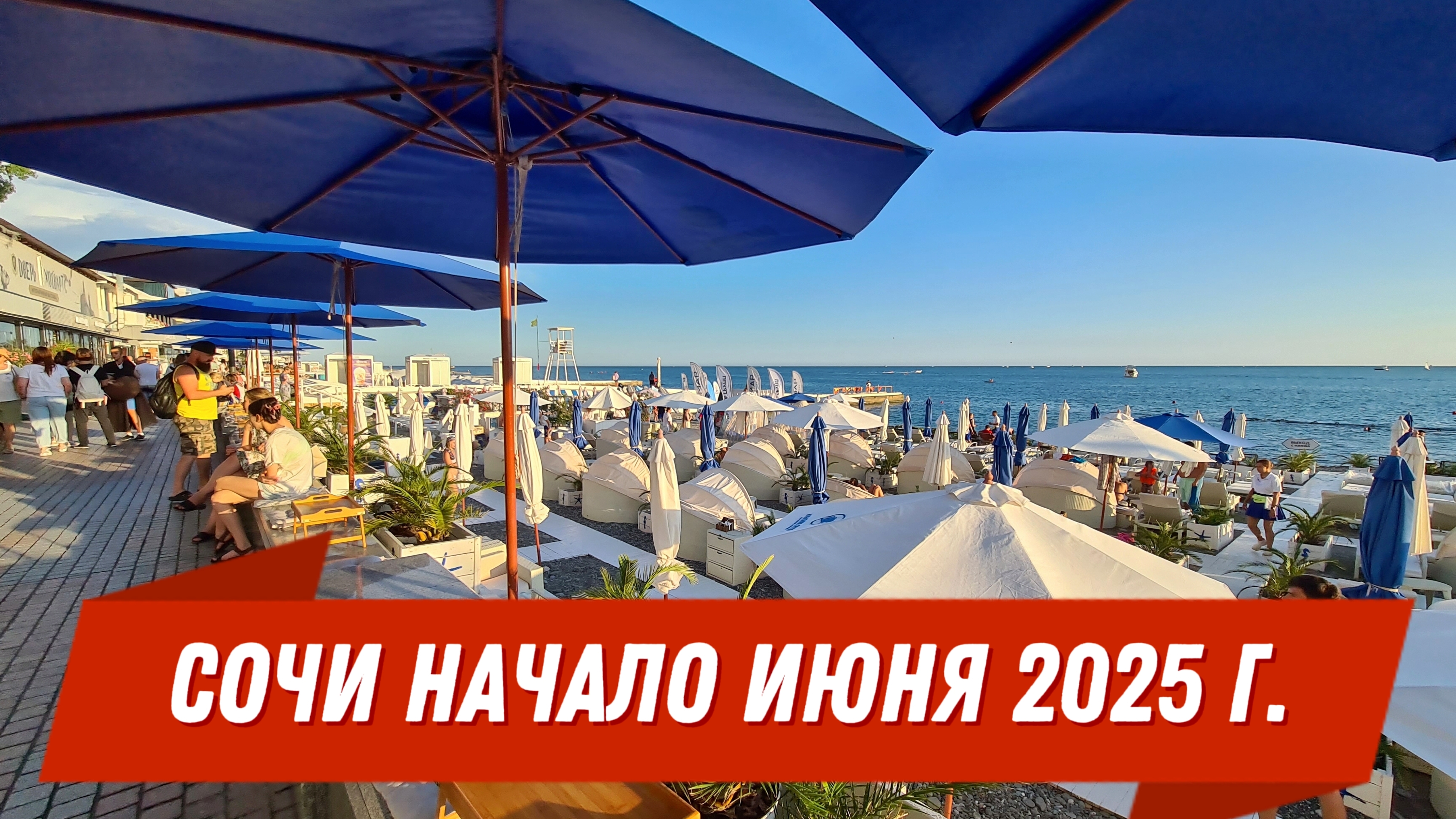Сочи, начало июня 2025 г.