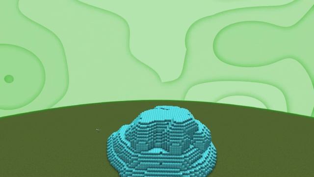 Охотник из Rain World в кубической игре????
