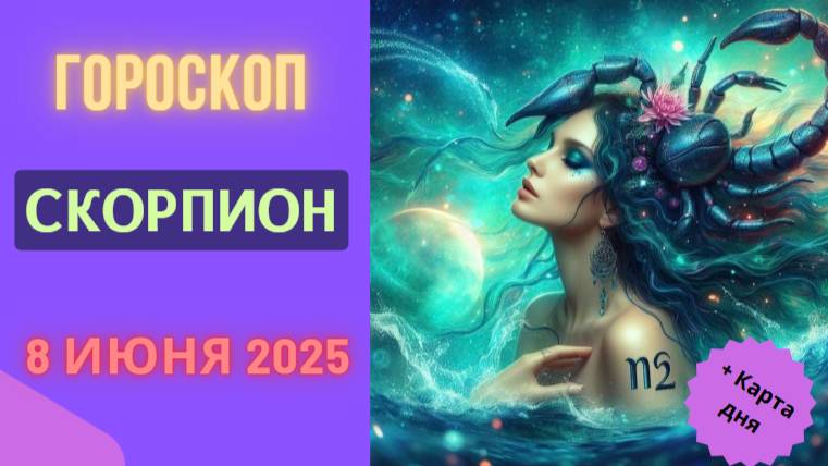 ♏ 8 ИЮНЯ: ГОРОСКОП НА СЕГОДНЯ ДЛЯ СКОРПИОНОВ - ГЛУБИНА ЧУВСТВ И РЕШИТЕЛЬНЫЕ ДЕЙСТВИЯ