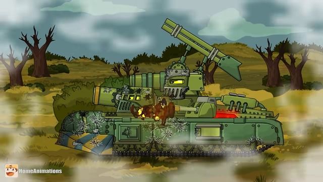HomeAnimations – Мультики про танки  Обелиск Памяти： Морок и Кв-6 против темного отражения