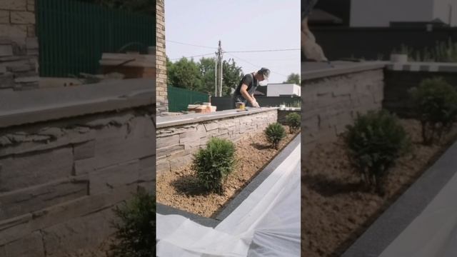 Плиточные работы крыльцо, лестница и парапеты без проекта.
