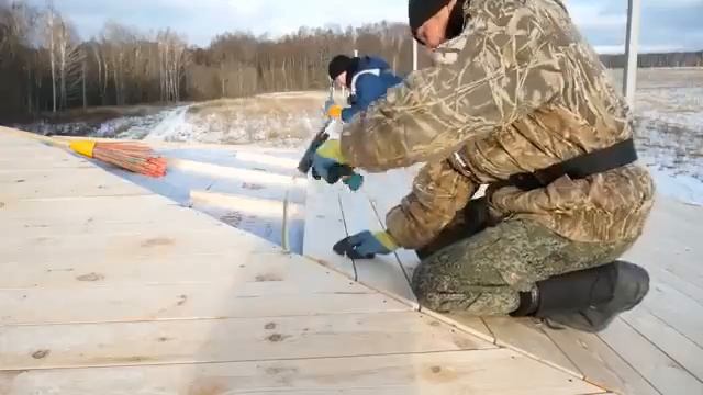 Построили каркасный дом . Полный процесс строительства дома.mp4