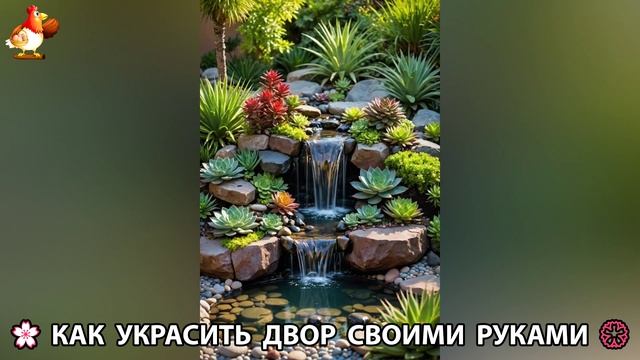 Как украсить двор дома фото идеи (586) 🏡 для дачи и сада своими руками 🌷🪻🌺💮