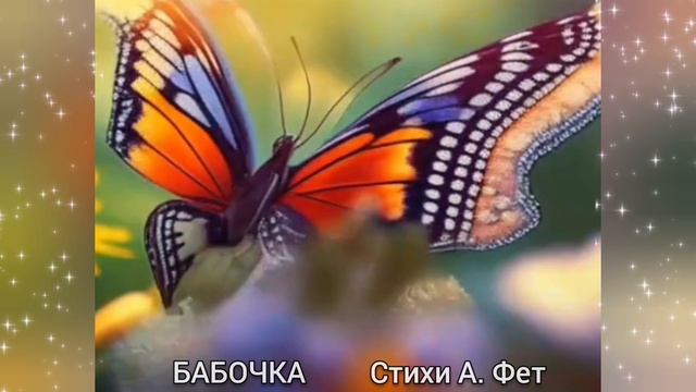 БАБОЧКА ( стихи А Фет ) 🎶