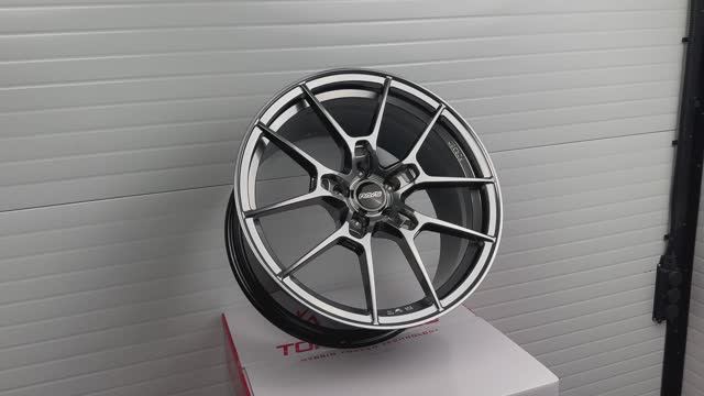 Диски CN Forged 2161B 19 9.5J вес 10,6kg Hyper Black Machined Lip