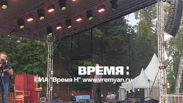 Сергей Безруков выступил с программой «А.С. Пушкин. Стихи. Разное» в Большом Болдине