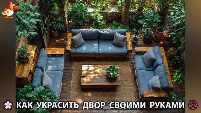 Как украсить двор дома фото идеи (588) 🏡 для дачи и сада своими руками 🌷🪻🌺💮