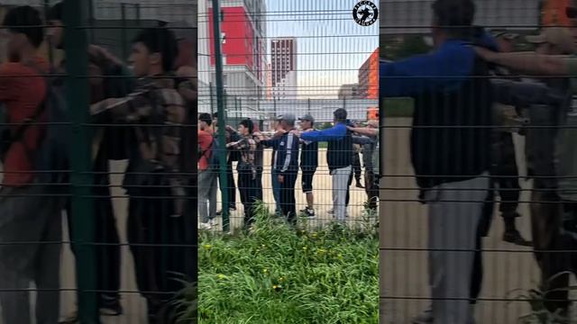 Русская Община - освобождаем детские площадки и школьную территорию от пьяных мигрантов