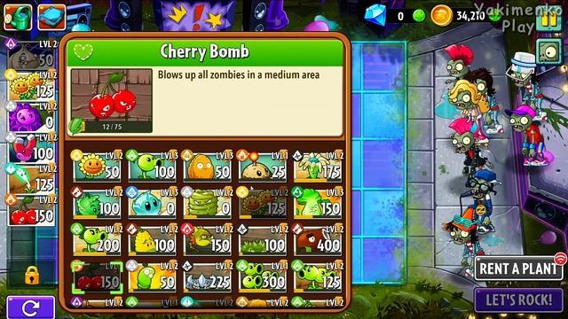 Прохождение Игры ▶ Plants Vs Zombies 2 #42