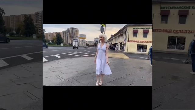 Очень красивый клип - Певица Марина Янковская в образе Мэрилин Монро / Star - Marina Yankovskaya