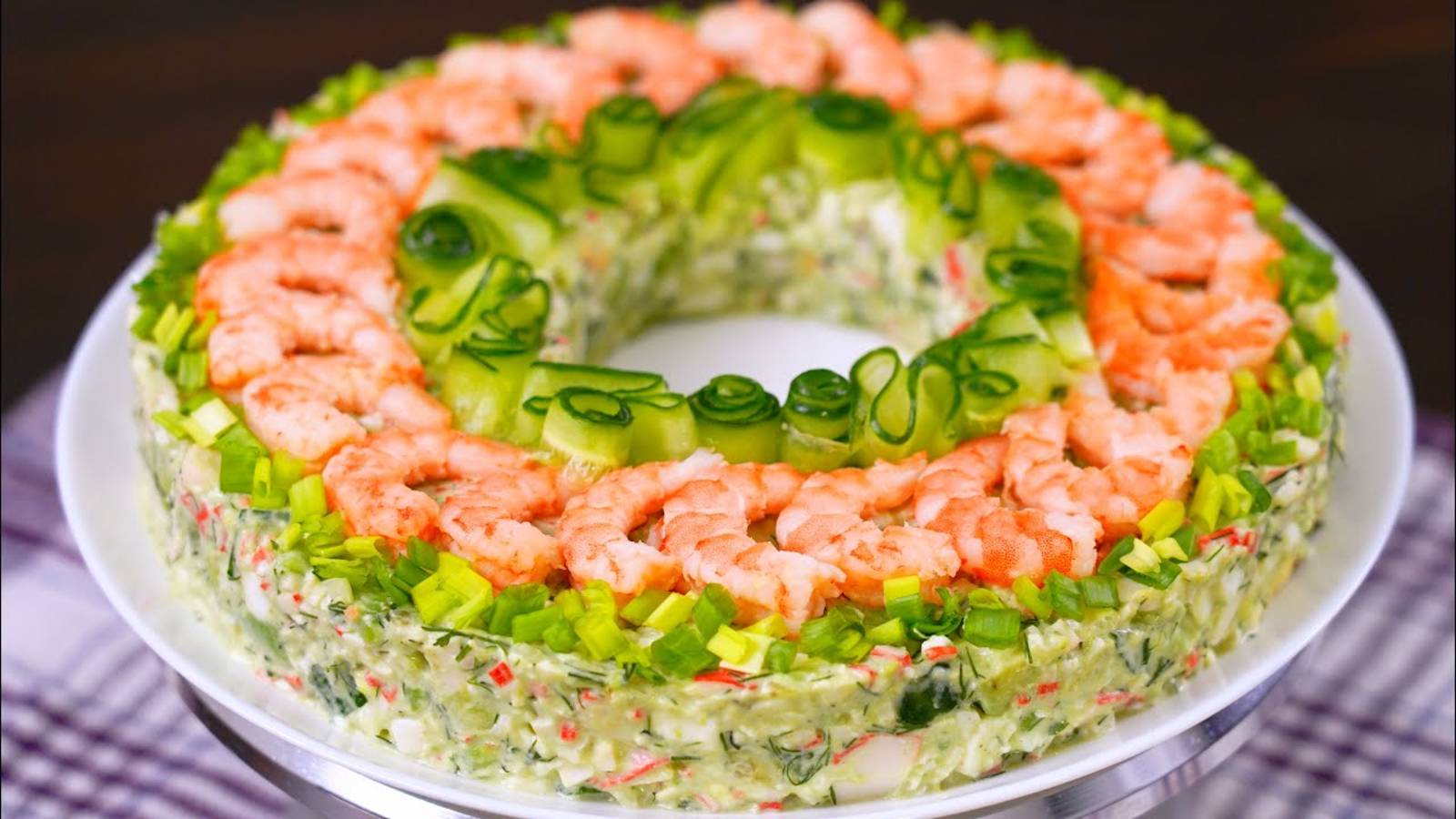 НЕВЕРОЯТНО ВКУСНЫЙ Салат НЕПТУН на праздничный стол