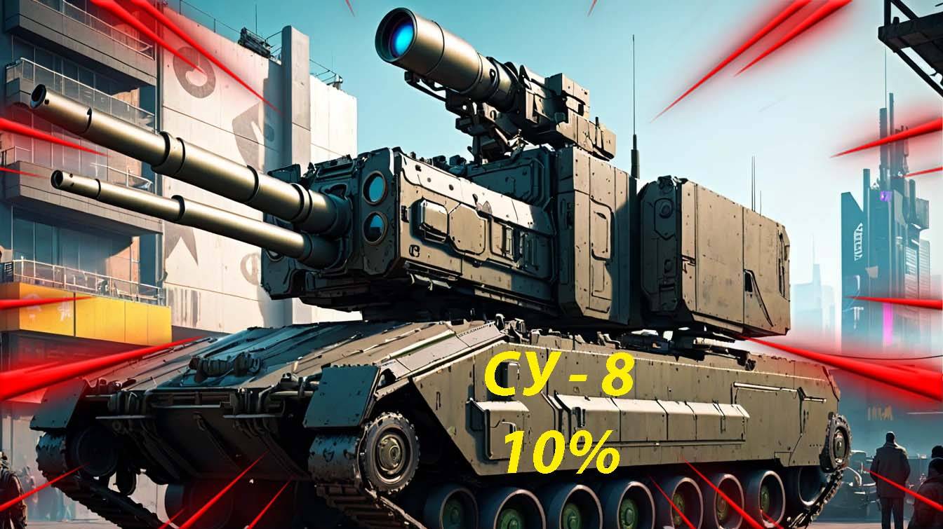 СУ - 8 10% Мир танков