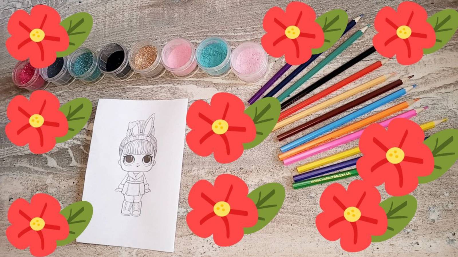 Как сделать открытку с лол🥰🥰🥰