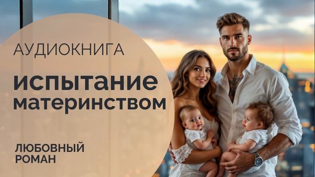 ИСПЫТАНИЕ МАТЕРИНСТВОМ: Риск ради семьи  АУДИОКНИГА: любовный роман, драма, семейная сага, проза