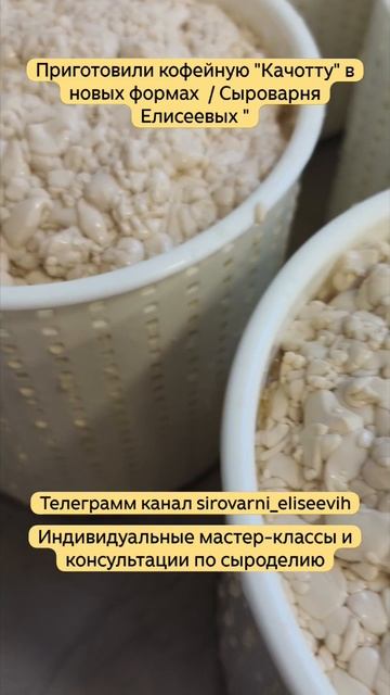 Приготовили кофейную "Качотту" в новых формах  / Сыроварня Елисеевых "