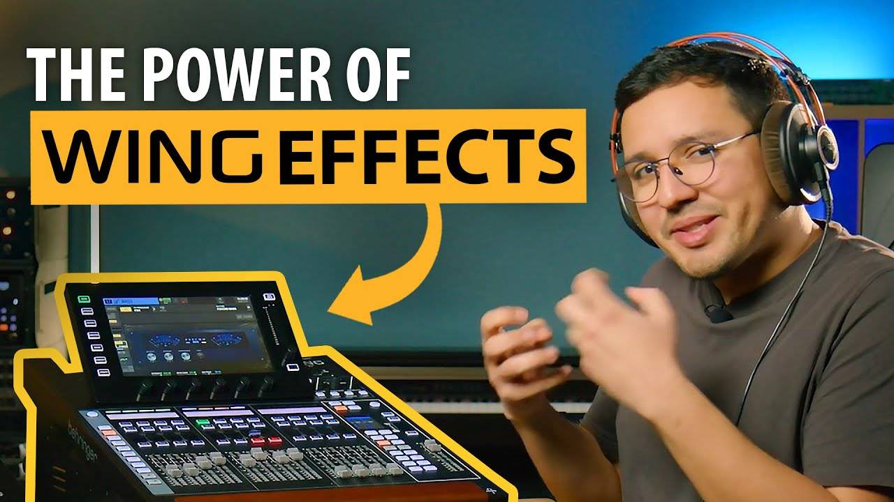 Behringer WING: Mixing with Powerful Effects