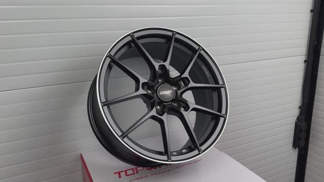 Диски CN Forged 2161B 18 8.0J вес 8,8kg Satin Black Machine Lip