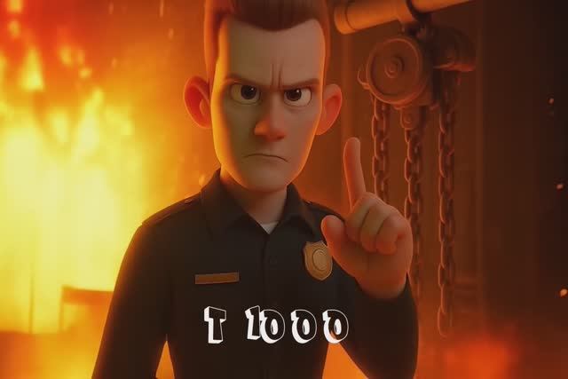 Терминатор2 от Pixar)))