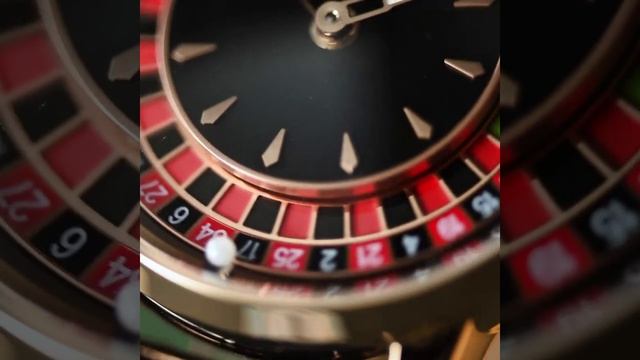 ⌚Jacob&Co снова удивили: часы с настоящей встроенной рулеткой.