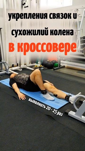 Укрепляем связки и сухожилия колена