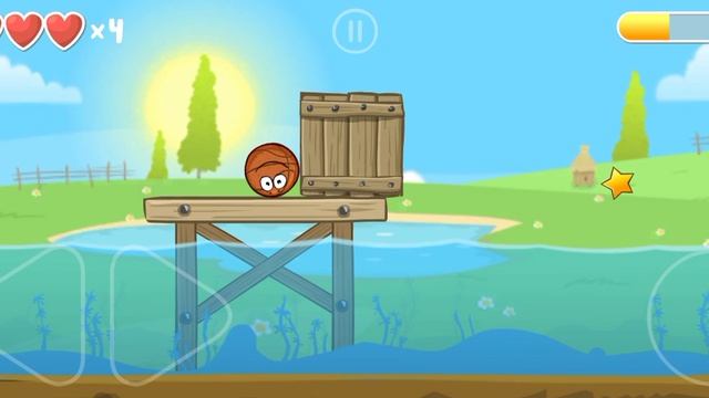 прохождение игры красный шар #4