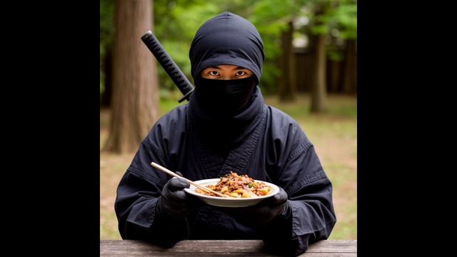 Нельзя ест, не снимая маску.