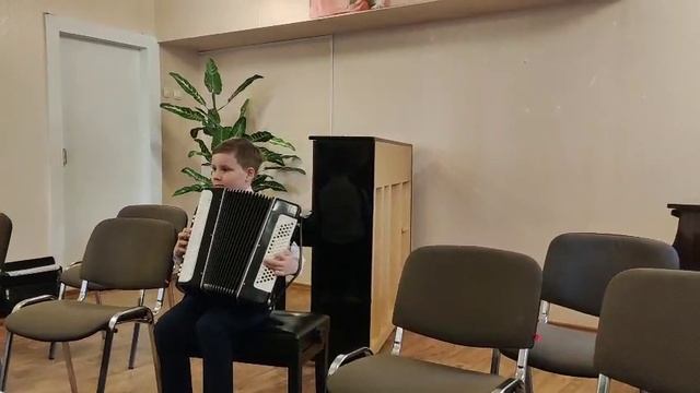 Будюкин Михаил. ДМШ № 8, г. Липецк. М. Блантер. "Катюша".