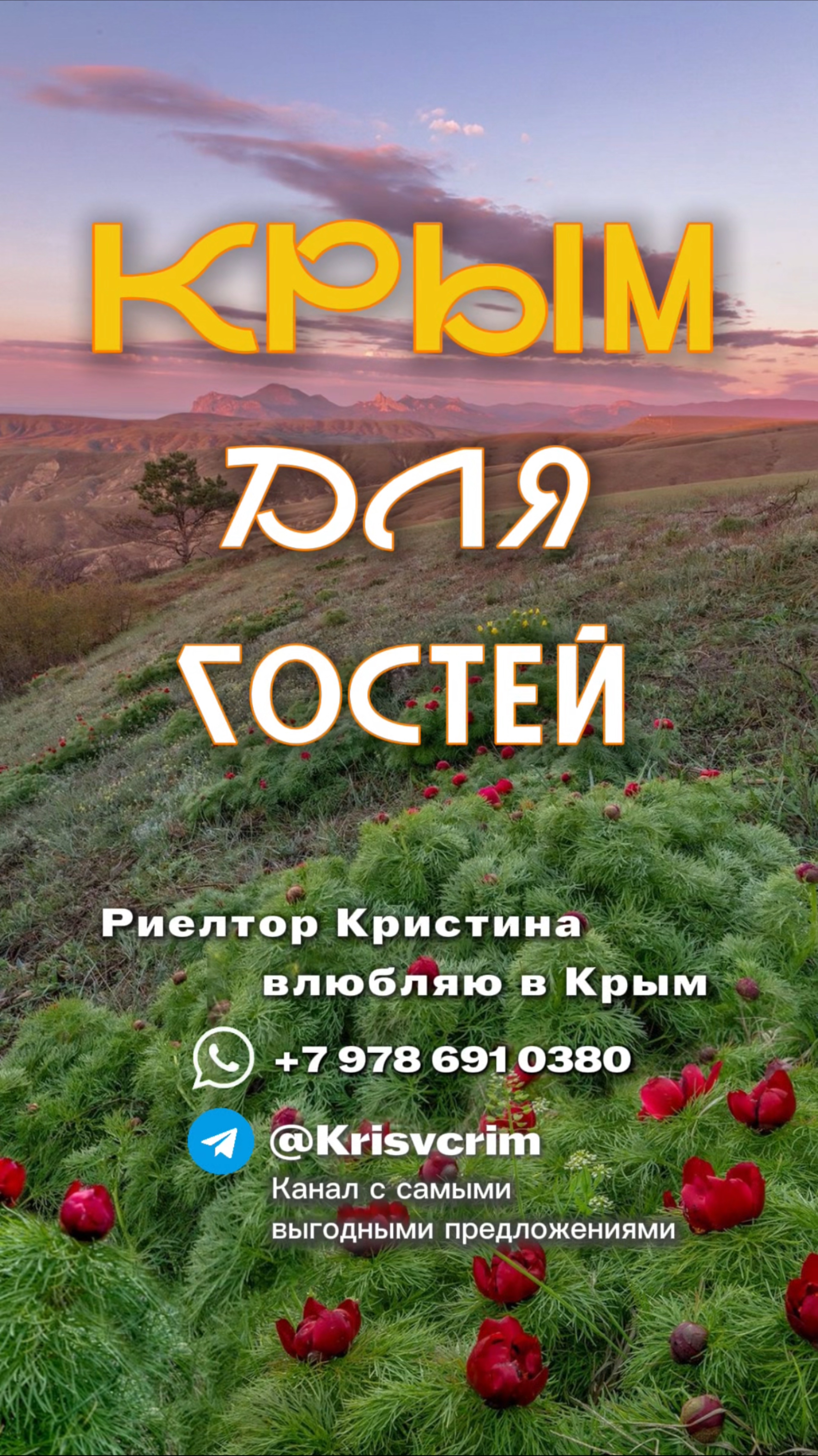 Наш райский гостеприимный уголок 🫶🏻 все в Крым! На курорт и в место для размеренной жизни. Земля