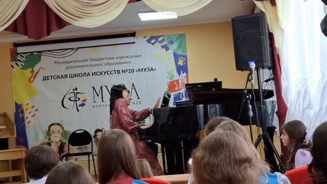 Дуэт Э.А.Полонской и О.В.Федюк "Поппури на тему школьных песен"