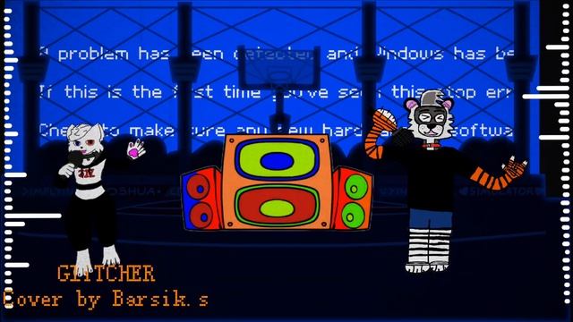 FNF Glitcher, but sing Felix and Barsic.s//Glitcher Cover FNF