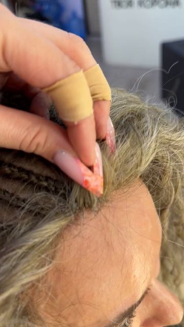 Имитации Роста Волос авторская техника студии Mary Braids