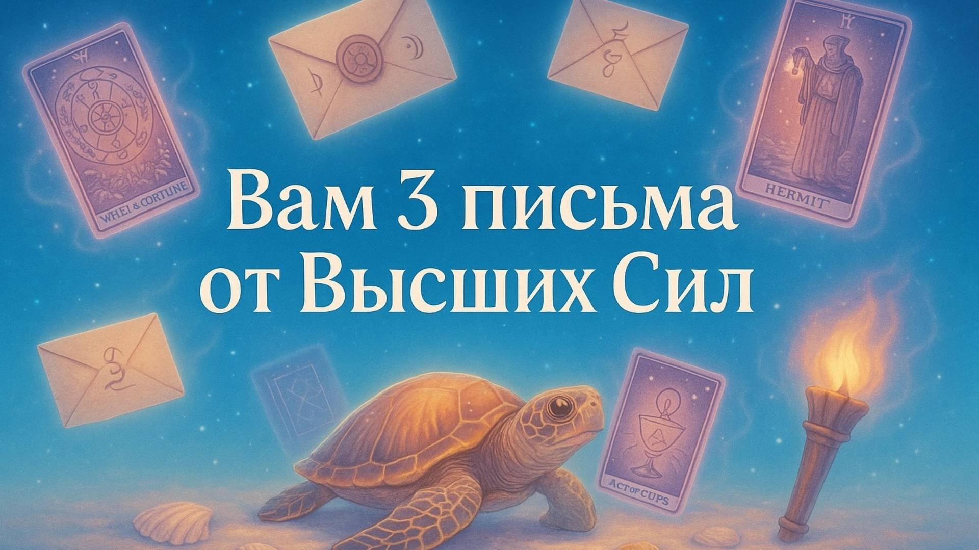 ВАМ 3 ПИСЬМА ОТ ВЫСШИХ СИЛ